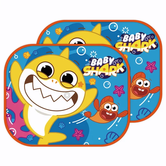 Baby Shark napellenző ablakra 2 db-os