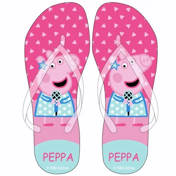 Peppa malac gyerek papucs, Flip-Flop 24-29