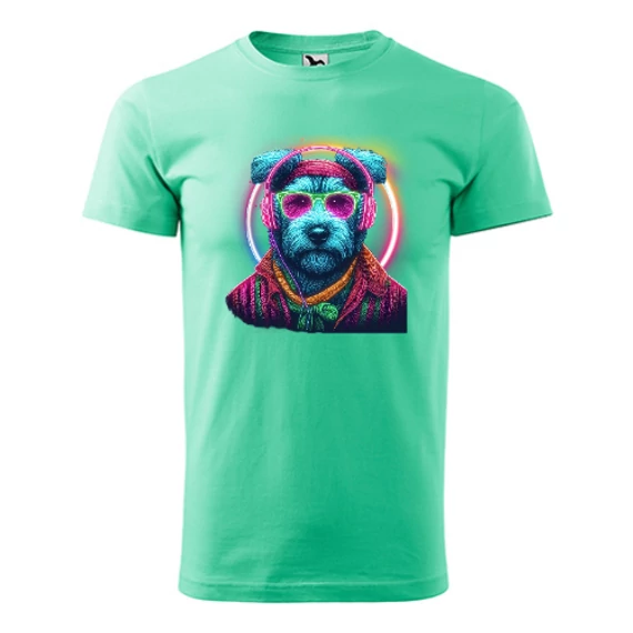 Neon Kutya Menta Férfi Póló