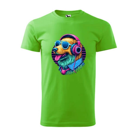 Neon Kutya 3 Almazöld Férfi Póló