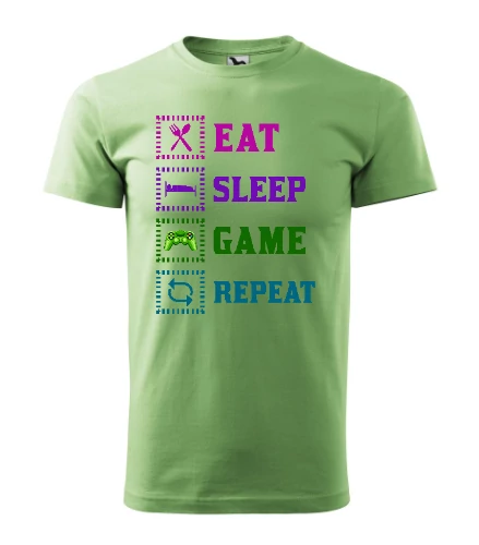 Gamer Borsó Zöld Férfi Póló