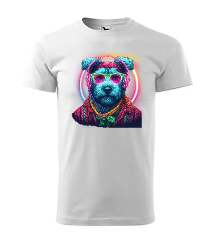 Neon Kutya Fehér Férfi Póló