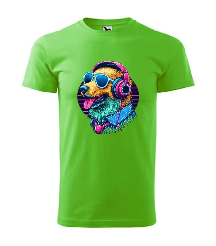 Neon Kutya 3 Almazöld Férfi Póló