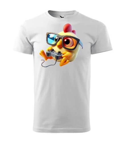 Gamer Csipi Fehér póló