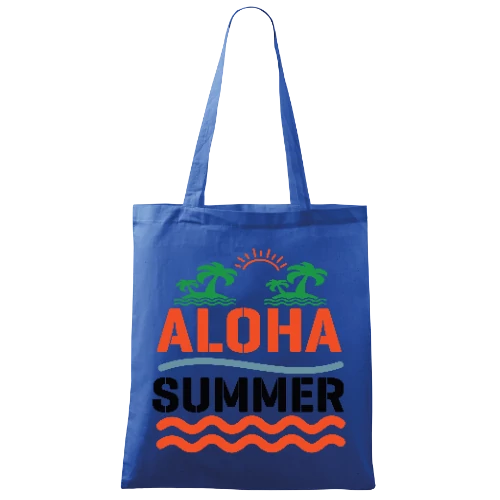 WebCsipi Aloha Summer Vászontáska Királykék